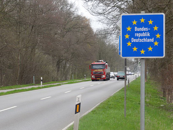 Германия вводит пограничный контроль с Чехией и Австрией